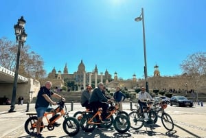 Tour di Barcellona Montjuic in bicicletta elettrica! Le migliori attrazioni della Top-25!