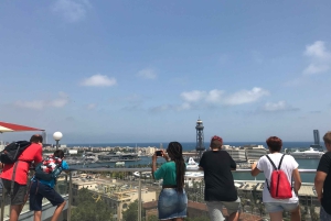 Барселона: Экскурсия на электровелосипеде по холму Монжуик