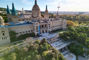 Barcelona: tour por Montjuïc con una copa de vino