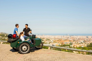 Barcelona: Motorcycle Sidecar Full-Day Tour with Stops