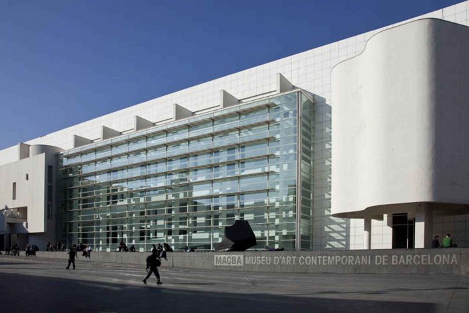 Barcelona: entree MACBA Barcelona Museum of Contemporary Art