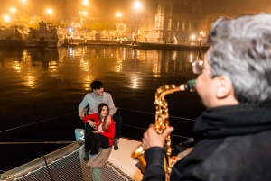 Barcelona: Nattkryssning med live saxofon och drink