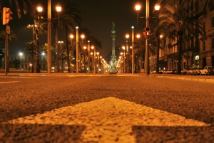 Barcelona: Night Tour on Sidecar Motorcycle