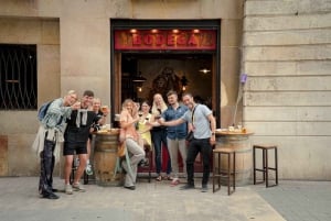 Barcelone : visite guidée des trésors cachés de la vieille ville, des tapas et des boissons