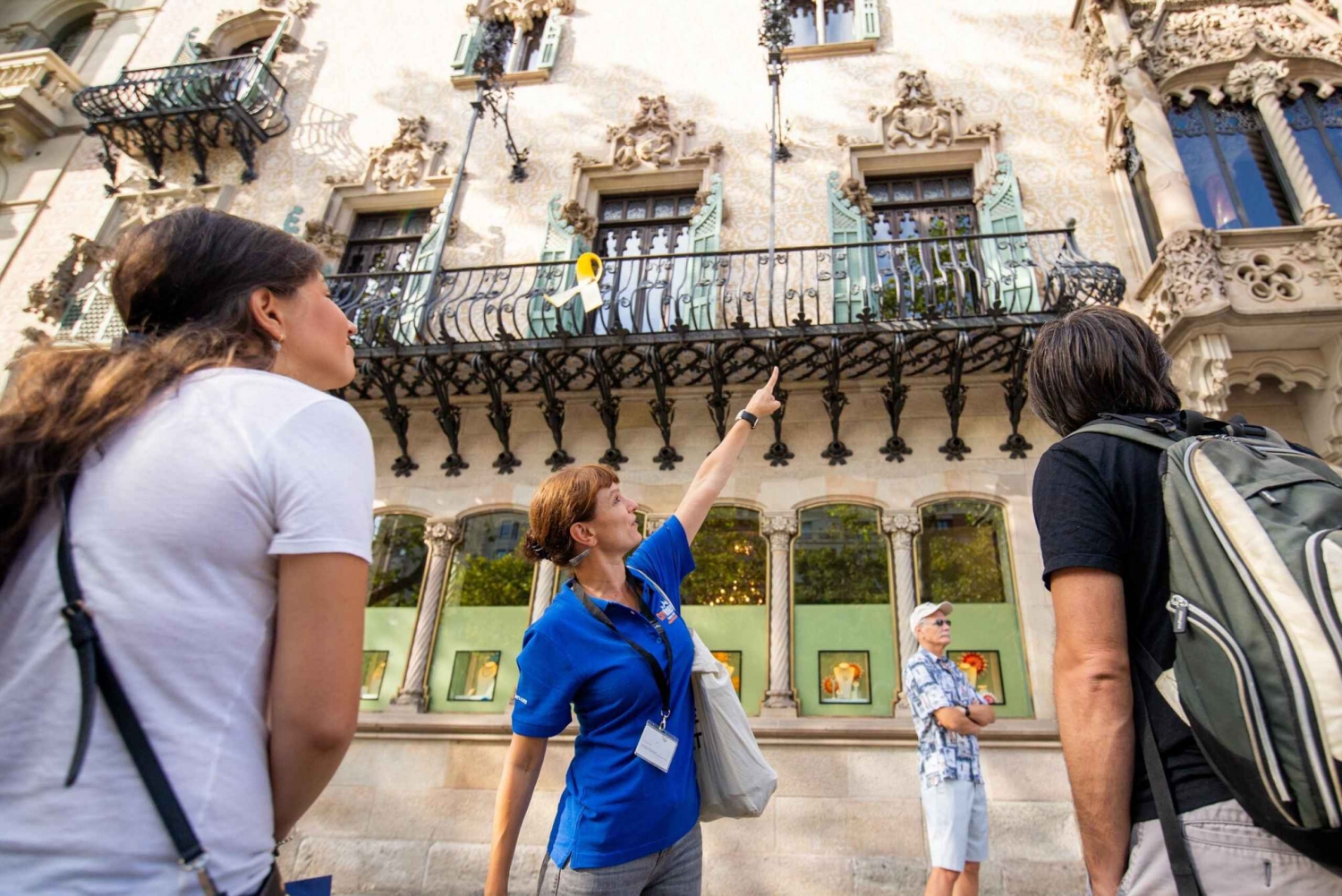 Barcelona: Tour a pie por el casco antiguo con Casa Batlló opcional