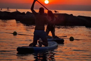 Barcelona: Paddleboard al Amanecer. Inc.: profesor, fotos, material