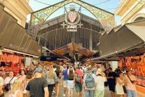 Paella-Kurs in Barcelona, Tour durch die Boqueria, Mutter-Tochter-Köchinnen