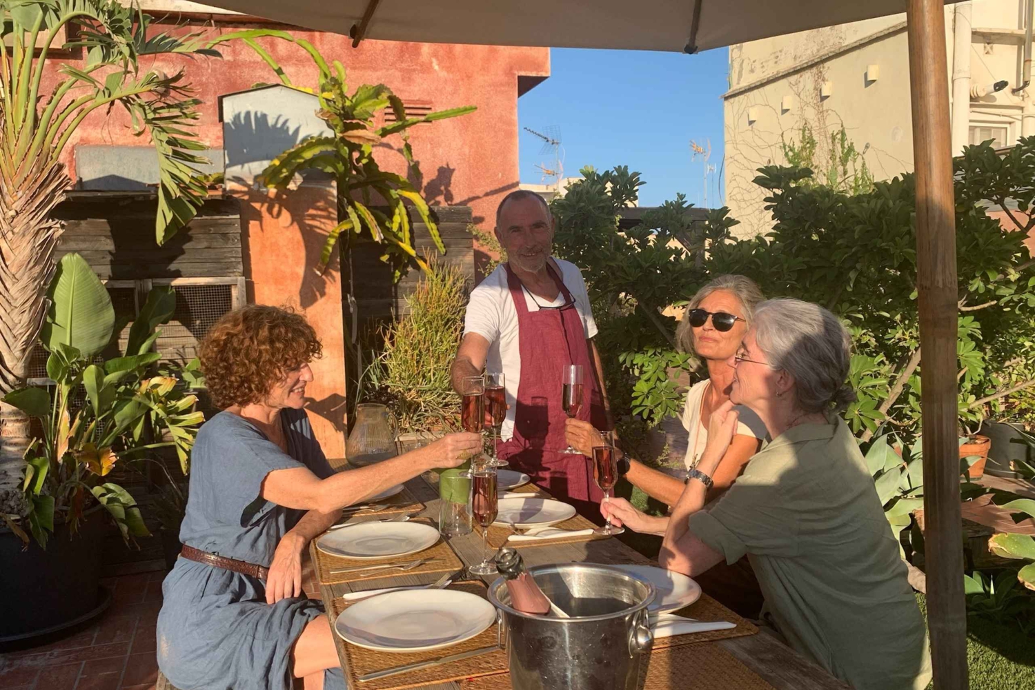 Barcelone : cours de cuisine de paella aux fruits de mer avec sangria