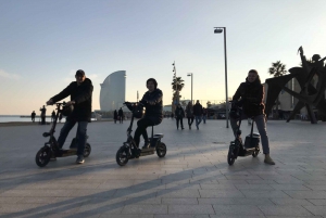 Barcelona: Panoramic eScooter Tour