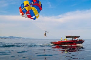 Barcelona: Laskuvarjohyppy 360º panoraamanäkymät taivaanrannasta.