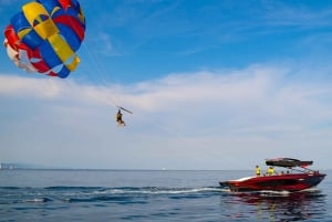 Barcelona: Laskuvarjohyppy 360º panoraamanäkymät taivaanrannasta.