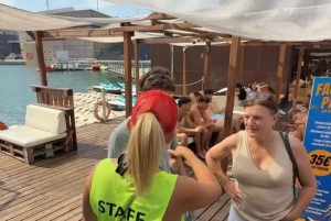 Barcelona: Parasailen met 360º panoramisch uitzicht op de skyline