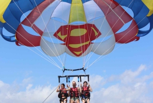 Barcelona: Parasailen met 360º panoramisch uitzicht op de skyline