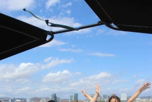 Barcelona: Parasailen met 360º panoramisch uitzicht op de skyline