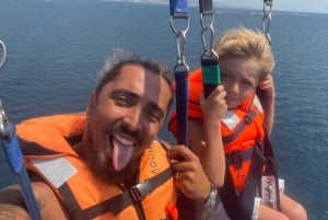 Barcelone : parachute ascensionnel avec vue panoramique au-dessus de la mer