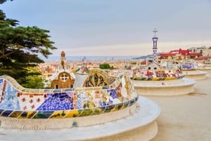 Barcelona: Park Güell and Gaudí House Museum Entry Ticket