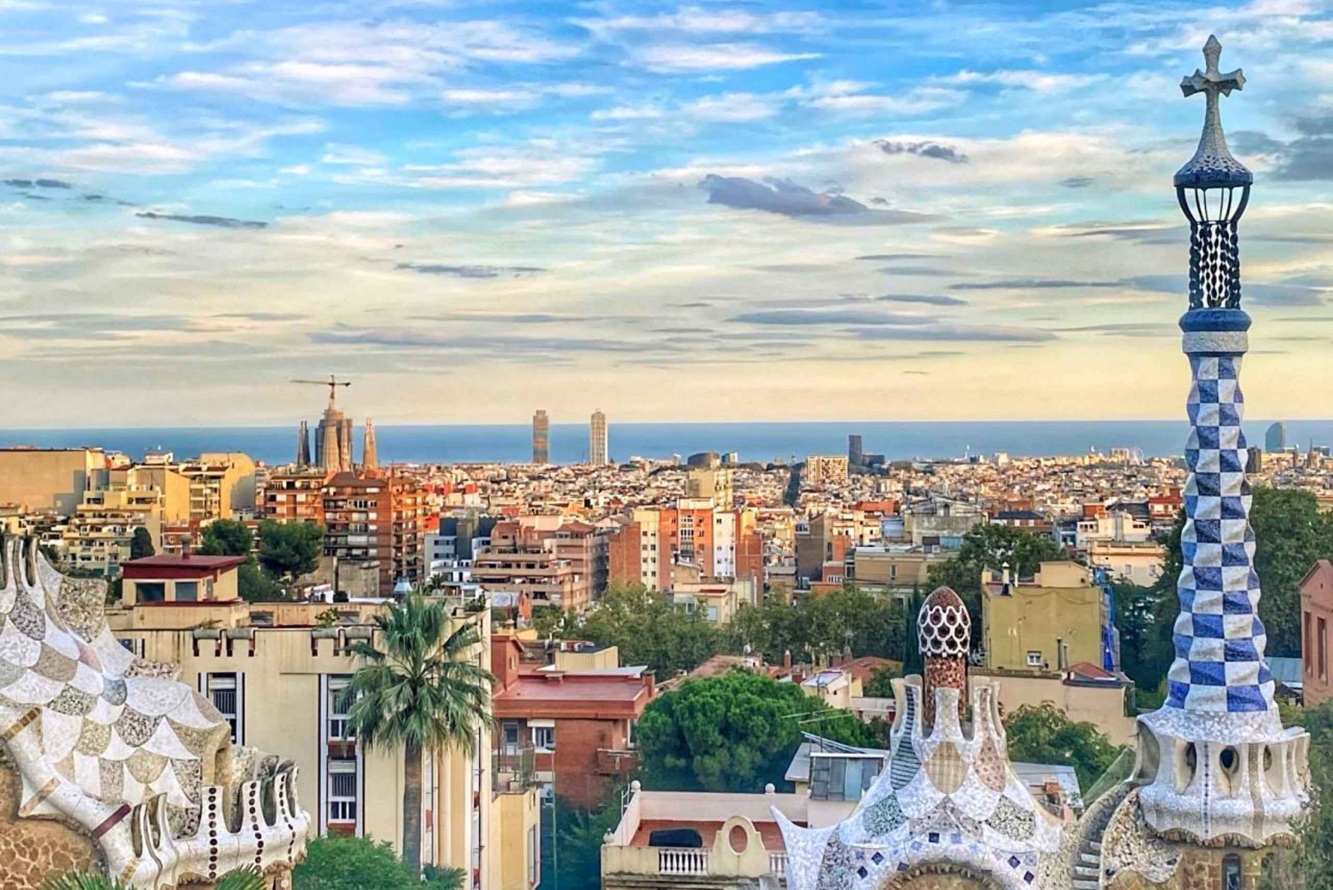 Barcelona: Rondleiding Park Güell met Entree