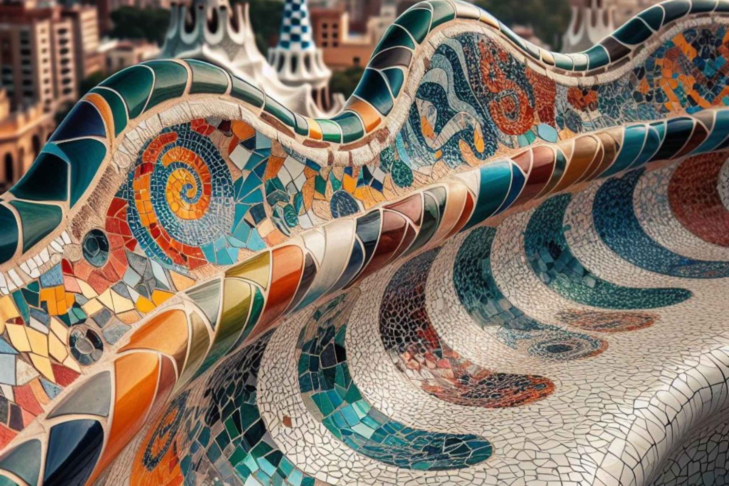 Barcelona: Rondleiding Park Güell met Entree