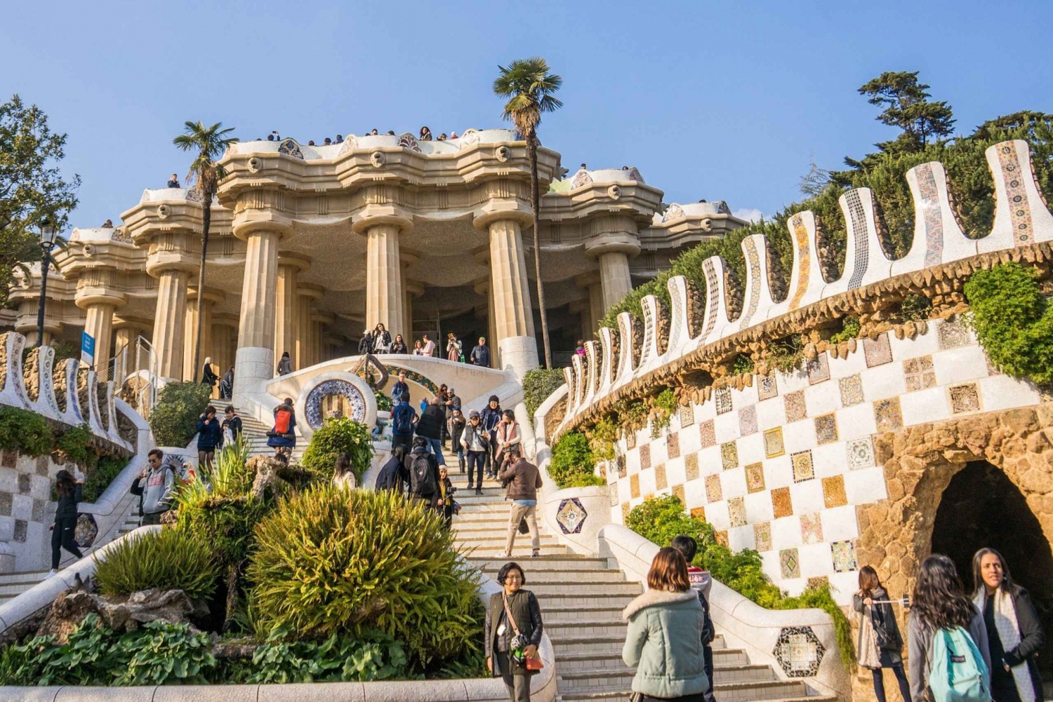 Barcelona: Visita guiada ao Parque Guell com acesso evite filas