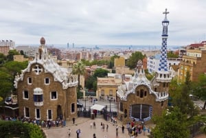 Barcelona: Guell-puiston opastettu kiertoajelu Skip-the-Line Access -palvelun avulla.