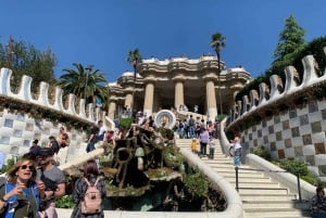 Barcellona: Tour guidato del Parco Guell con accesso salta la fila