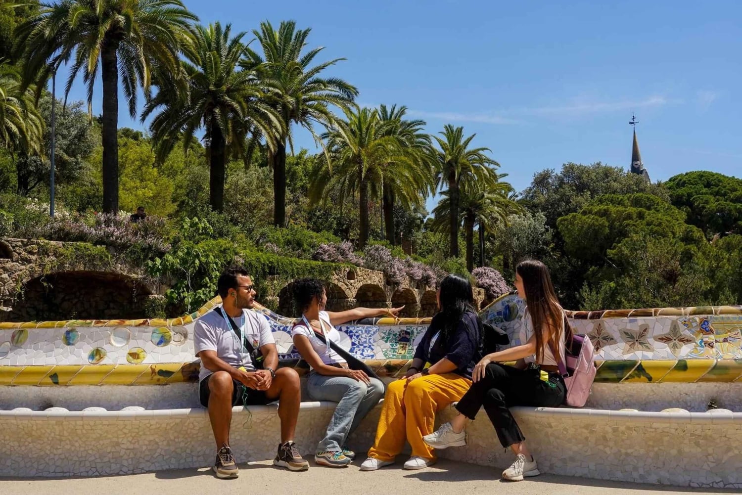 Barcelona: Guidad tur i Park Güell med förtur i kön