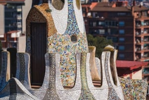 Barcelona: Park Guell Guidad tur med hoppa över kön inträde