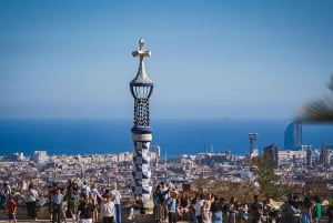 Barcelona: Park Guell Guidad tur med hoppa över kön inträde