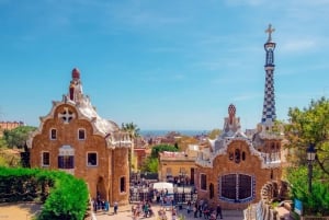 Barcelona: Park Guell Ticket & In-App Tour