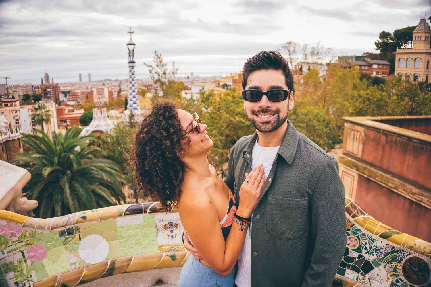 Barcelona: Fotoshoot i Park Guell