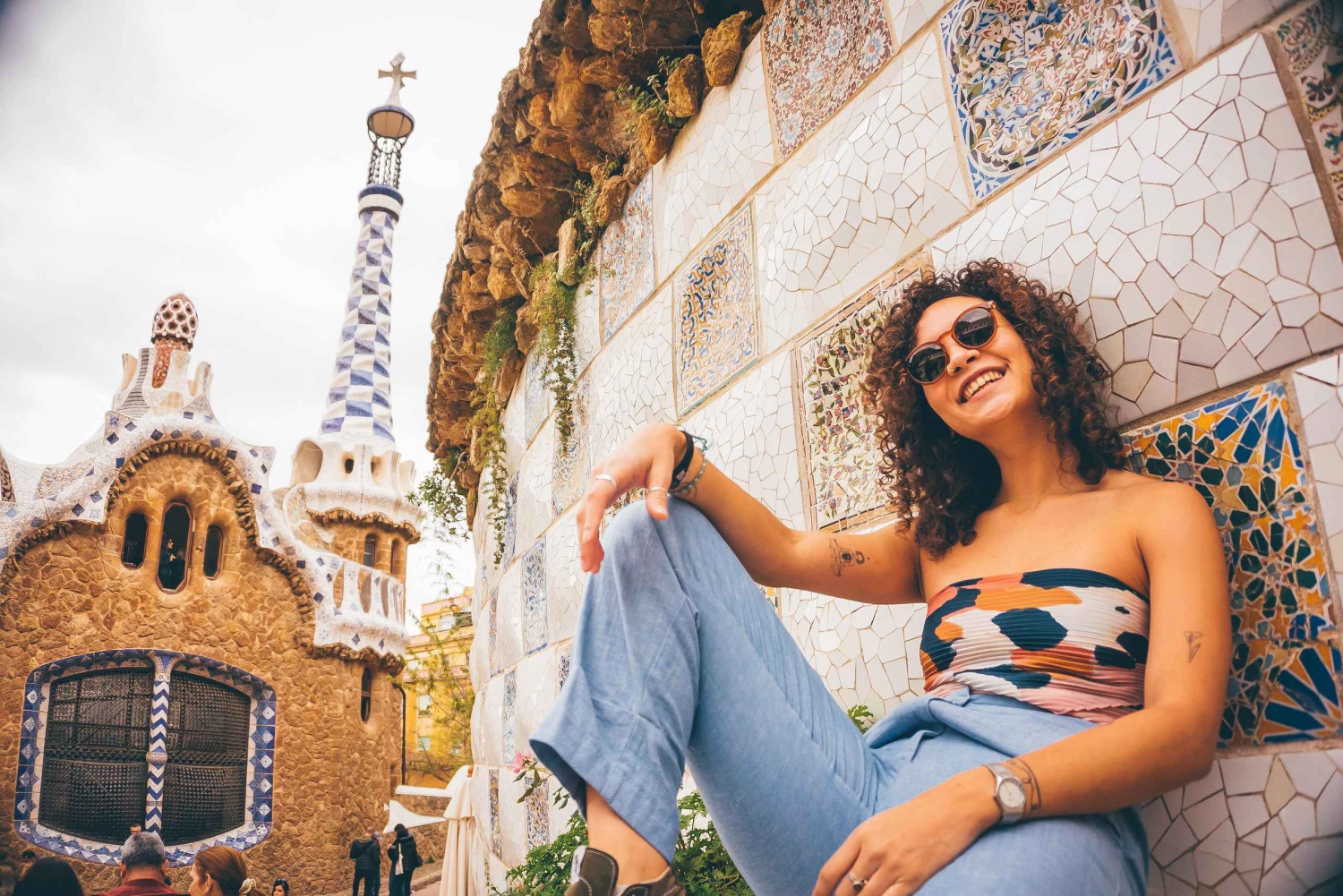 Barcelona: Fotoshoot i Park Guell