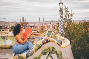 Barcelona: Fotoshoot i Park Guell