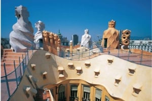 Barcellona: pass con Casa Battló, Casa Milà, Teleferic e altro