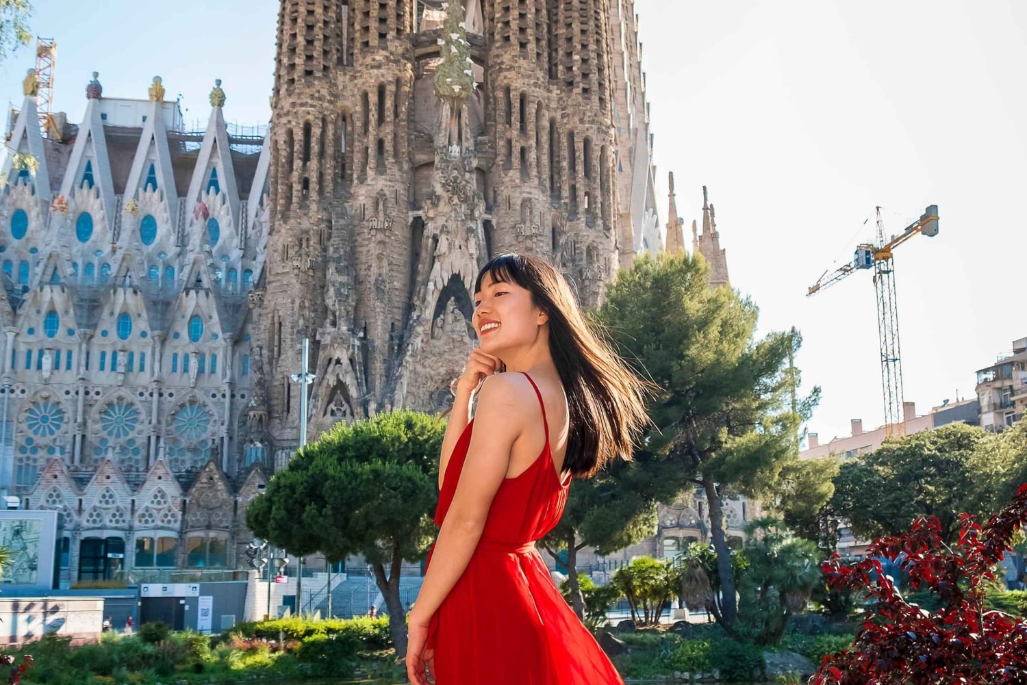 バルセロナ：風光明媚な場所での写真撮影