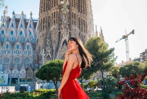 バルセロナ：風光明媚な場所での写真撮影