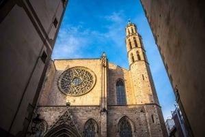 Barcelona: Inngang til Picasso-museet, digital guide og Born Walk