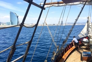 Barcelona: Pirate Boat Trip With Skyline Views