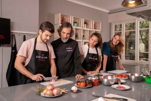 Barcelona: Aula de culinária premium de tapas e paella