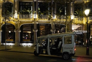 Barcelona: Prywatna świąteczna wycieczka Eco Tuk Tukiem