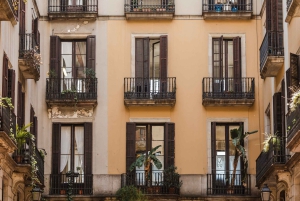 Barcelona: Excursão a pé particular de Natal com bebida