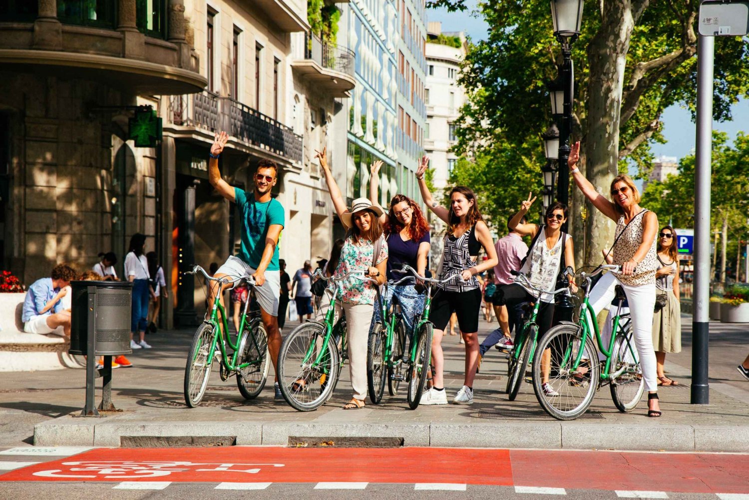 The Beauty of Barcelona by Bike: Private Tour