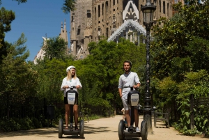 Barcelone : Visite guidée privée de Gaudi en Segway