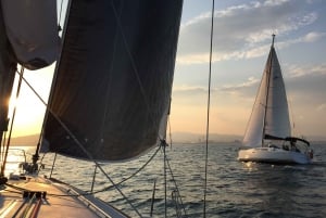 Barcelona: 2 horas de navegação particular com bebidas e lanches a bordo