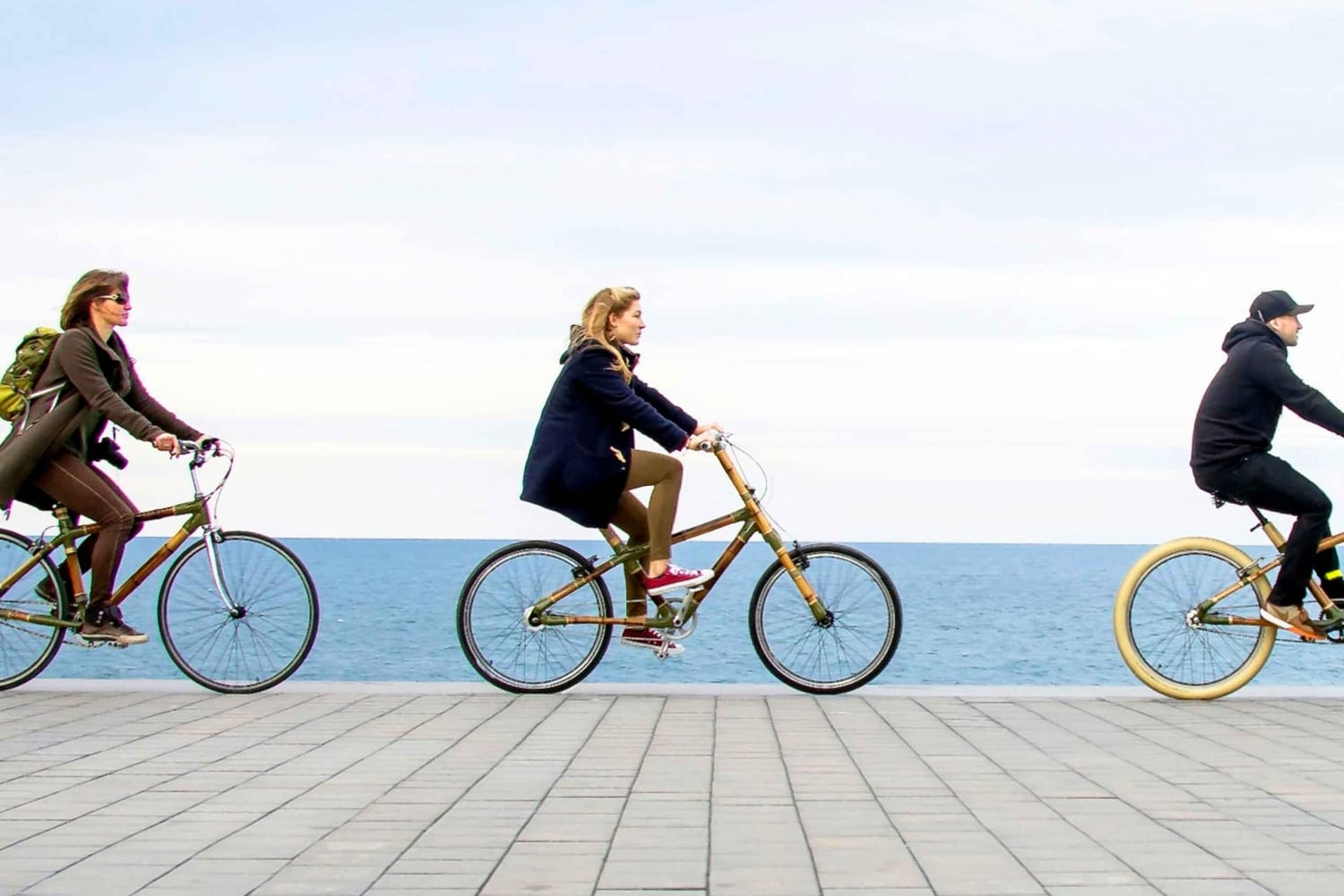 Barcelona: Private Highlights Tour by Bamboo Bicycle