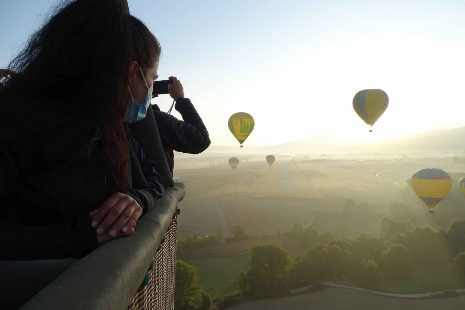 Barcelona: prywatny lot balonem na ogrzane powietrze