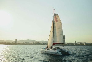 Barcelone : catamaran de luxe privé