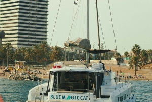 Barcelone : catamaran de luxe privé