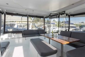 Barcelona: Private luxury ocean catamaran excursion