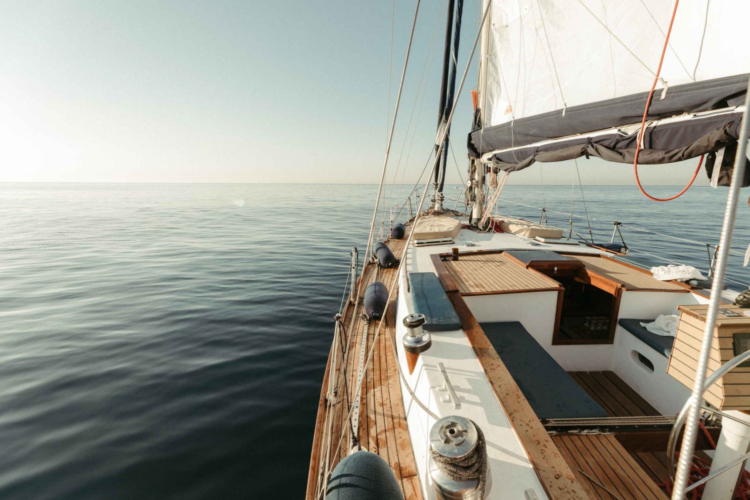 Discover Barcelona on a Classical Sailing Boat