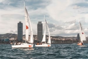 Barcelona: Private Sailing Trip with a Bottle of Cava